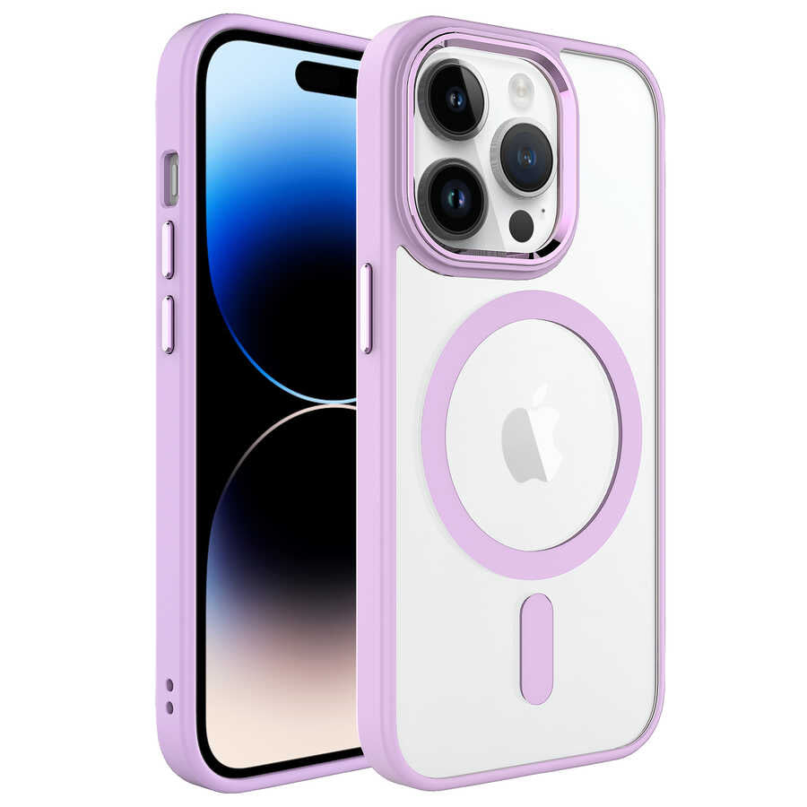 Cepax Chrome Magsafe iPhone 14 Pro Max Kablosuz Şarj Özellikli Silikon Telefon Kılıfı - 11 Cepax Chrome Magsafe iPhone 14 Pro Max Kablosuz Şarj Özellikli Silikon Telefon Kılıfı - 11